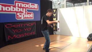 preview picture of video 'Carlos Braun |15th German Yoyo Masters | Master Class 1A | Platz 2'