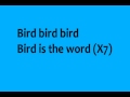 The Ramones - Surfin Bird - Lyrics
