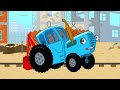 Dump Truck Construction Song - Blue Tractor - Kids Songs & Cartoons