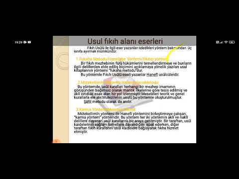 İSLAM HUKUKU - FIKIH LİTERATÜRÜ