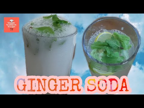 GINGER SODA/GINGER ALE #summer drink | SIMPLE SOUTHERN RECIPE