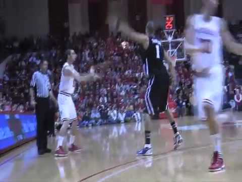 Will Sheehey Dunks Twice on Northwestern