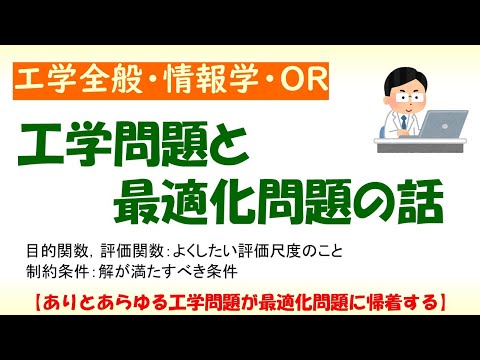 機械システム工学科 制御研究や人工知能研究を進めるための数理最適化と重要性