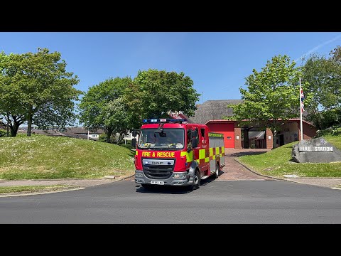 *BULLHORN* Lancashire Fire & Rescue Service Blackpool second pump turnout