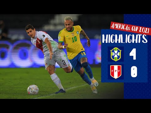 Brasil vs Perú 4 - 0 | Copa América 2021