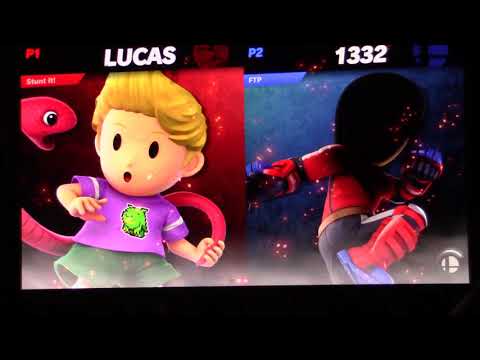 Yayzors (Lucas) vs. FireThePyro (Mii Brawler) - Winners Semis - Pub Brawl 3