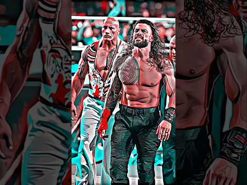 Roman Reigns Brother The Rock Don't Touch💀☠️| Roman Reigns attitude 😈🤯#shorts #wwe #romanreigns