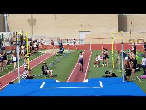 Michael pole vault PR