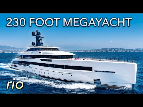 Touring a 230 Foot Megayacht in MONACO