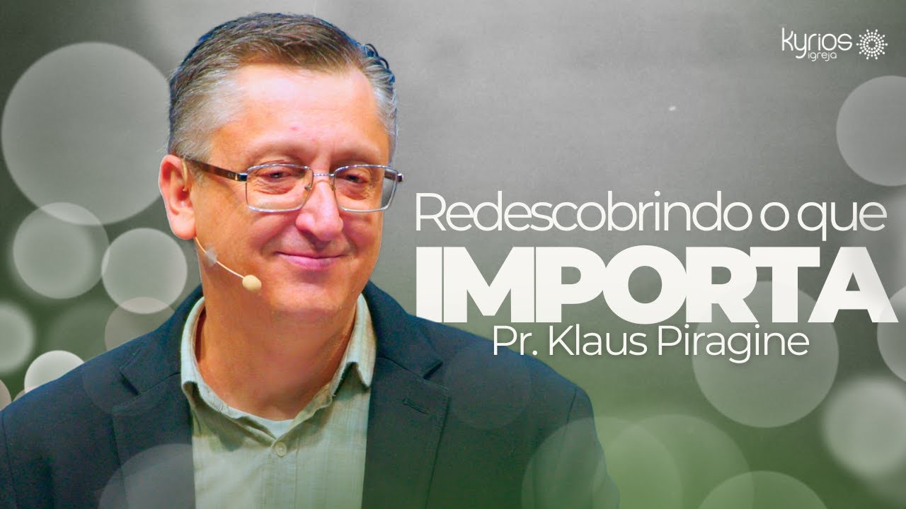 Ainda dá tempo de viver bem - Pr. Klaus Piragine