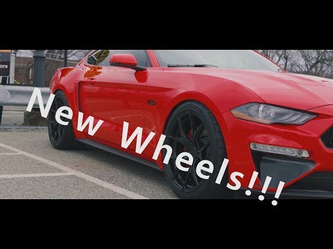 Mustang Gets New Wheels!