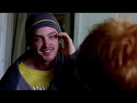Jesse pinkman playing peekaboo with kid : BREAKING BAD