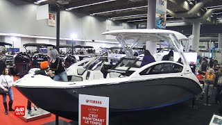 2023 Yamaha 275SD X Yacht Length Overall 27' - In Depth  review - Montreal Boat Show 2023