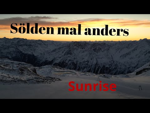 Sunrise Skiing Sölden 2022 // Mit KorbiSkiing - Traumskitour (DJI, GH6, GOPRO)