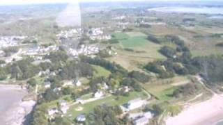 preview picture of video 'Penestin(56) vu du ciel en hélicoptère - Morbihan - Bretagne par Bzhsojo'