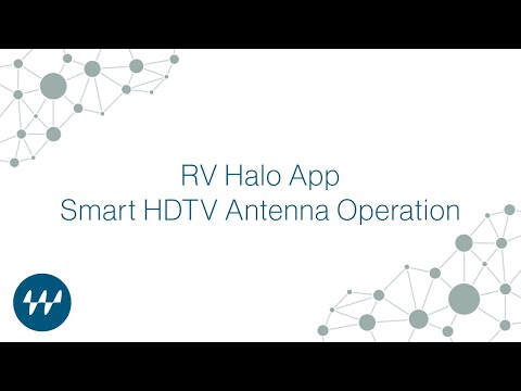 Winegard RV Halo App: Smart HDTV Antenna Operation