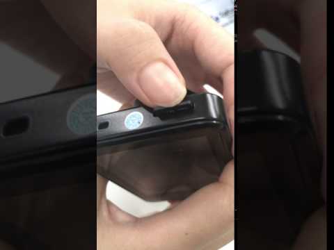 How to insert the SD card?