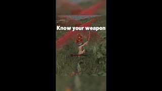 Know your weapon
