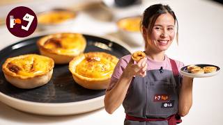 Cómo hacer Pastéis de Nata portugueses (El truco con hojaldre comprado)