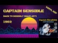 Captain Sensible - Back To School ? (1983) (Maxi 45T)