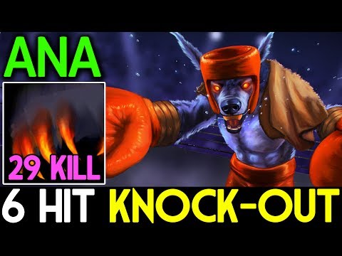 WTF Hero 6 Hit Knock-out 29 Kill Ursa by Ana 7.06 Dota 2