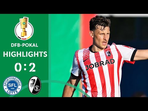 Verein für Laufspiele Sportfreunde Lotte 0-2 SC Sport Club Freiburg 