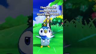 Piplup's Rejected Name #pokemon #pokemonfacts #pokemonchampions