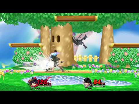 Dark Pit VS Bayonetta