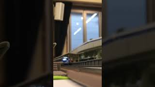 【鉄道模型】駅を通過するトワイライトエクスプレス瑞風とスーパーはくと