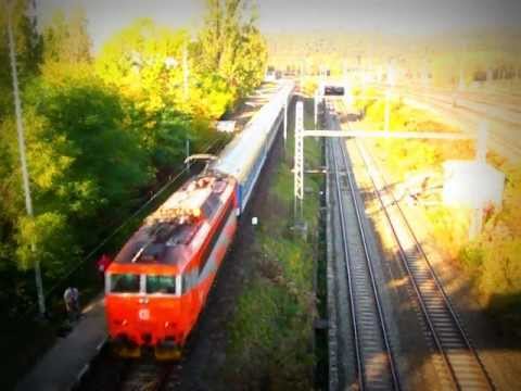 Maloměřické depo, rychlík a blázni u trati..