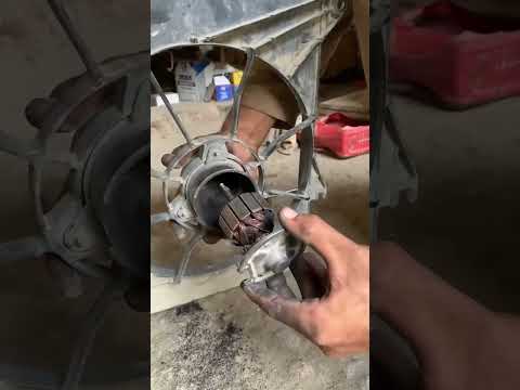 How To Service Slow Moving Car Radiator Fan Motor