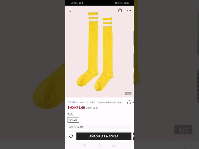 Vídeo relacionado con Feelorna 1 par de calcetines hasta la rodilla para mujer, suaves y largas, para cosplay, uso diario, Rayas del arco iris., Talla única