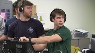 In the music library: A place for creating sound