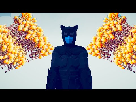 BATMAN vs 3x EVERY GOD - Totally Accurate Battle Simulator TABS