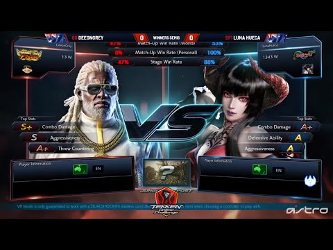 GG DeeonGrey (Leroy/Jack-7) vs DF1 Luna Hueca (Eliza) - #T7OnlineChallenge: Australia - Winners Semi