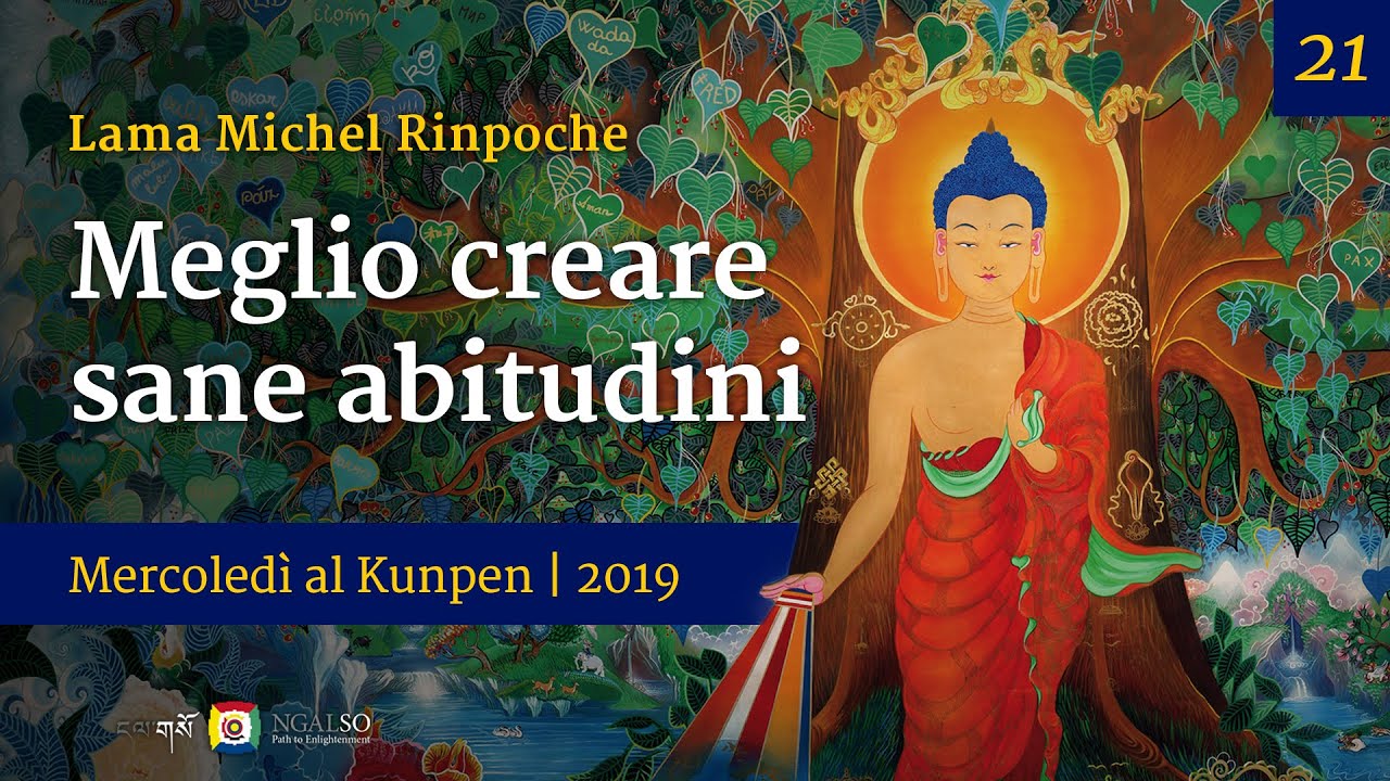 Meglio creare sane abitudini - 25 settembre2019