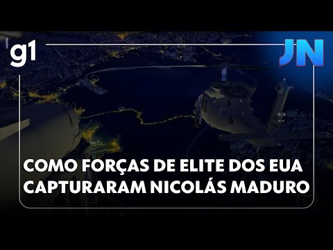 Como forças de elite dos EUA capturaram Nicolás Maduro