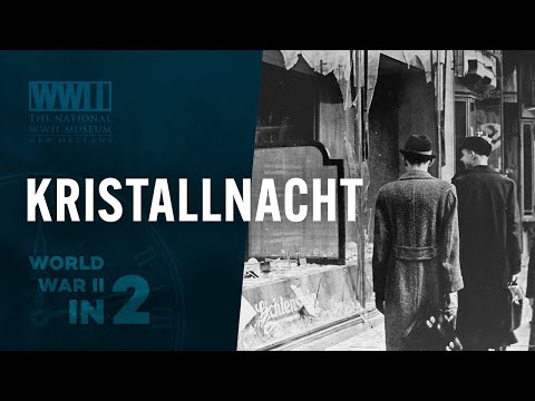 Kristallnacht: The Night of Broken Glass | WWII IN 2