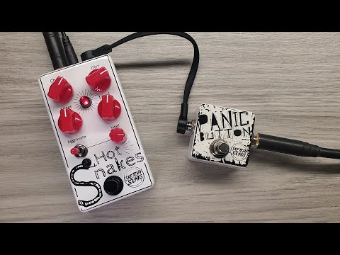 Immagine Sketchy Sounds Panic Button Momentary Mute Kill Switch Guitar Pedal - 4