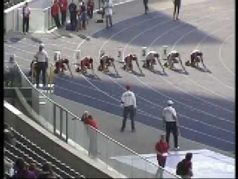 Deutsche Jugendmeisterschaften Berlin 2008 100m Finale
