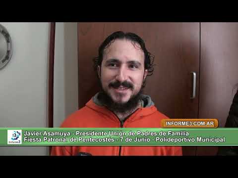 María Alicia Domínguez - Javier Asamuya - Fiesta de Pentecostés - Valle María - Entre Ríos.