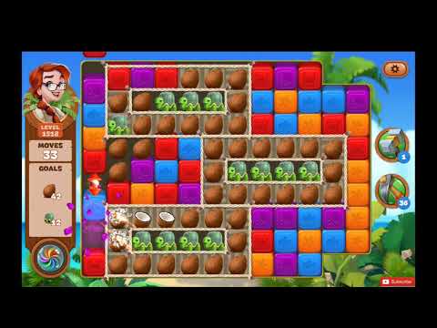 Lost Island Blast Adventure Level 1518 NO BOOSTERS - A S GAMING ✔