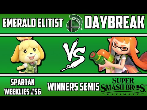Spartan Weeklies #56, Winners Semifinals: Emerald Elitist(Isabelle) vs Daybreak(Inkling)