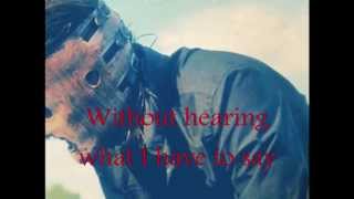 Slipknot - Danger, Keep away ( with Lyrics)