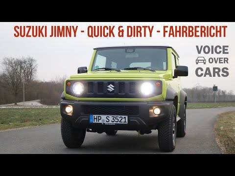 2019 Suzuki Jimny (GJ) Fahrbericht Probefahrt Meinung Kritik Test Voice over Cars Quick and Dirty