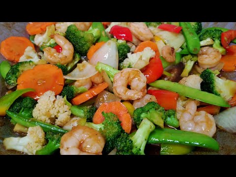 SHRIMP AND VEGETABLES STIR FRY/RESTAURANT STYLE STIR FRY RECIPE