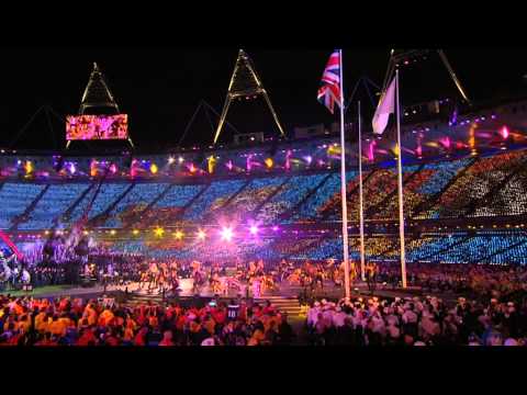 London 2012 Coldplay Ft Rihanna Viva la Vida Paralympic Games Closing Ceremony