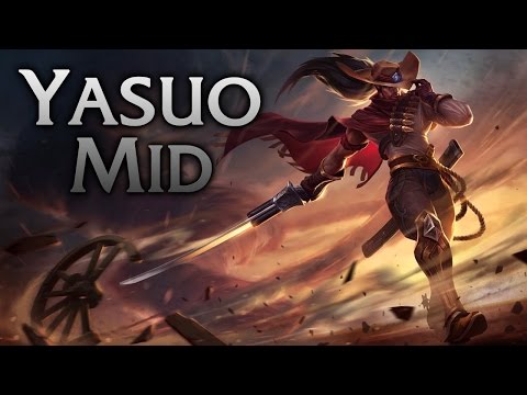 League of Legends Yasuo Mid Full Game With Friends