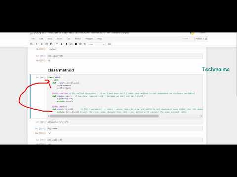 Static Method Class Method In Python Explained Python Course For Beginners Techmaima In Tamil