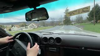 1989 Mercedes-Benz 560SL Test Drive